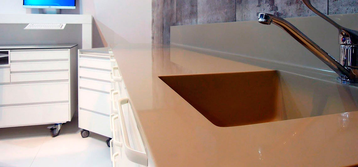 Aplicaciones Solid Surface Hospitales